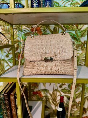 Chic Crossbody Croc Satchel